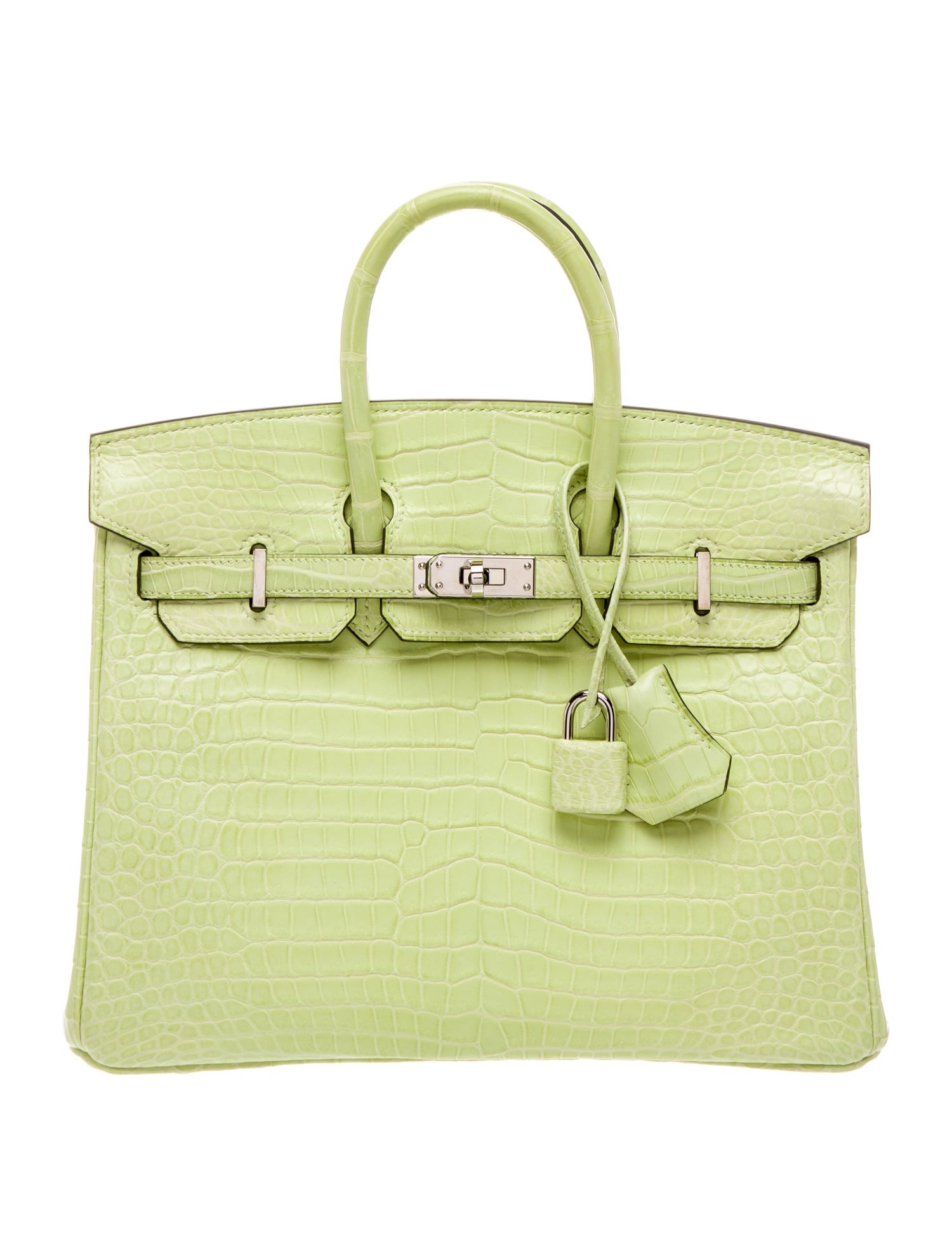 Hermès Matte Porosus Crocodile Birkin 25