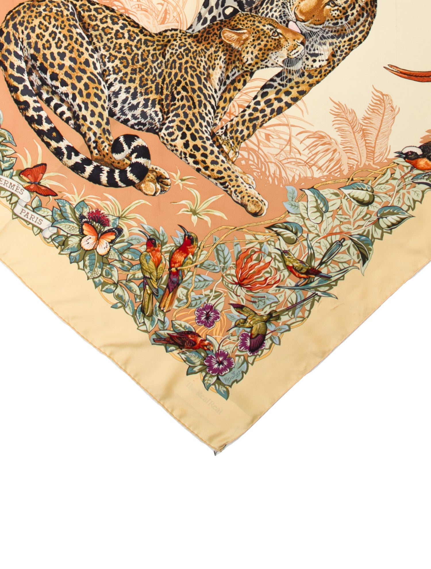 Hermès Jungle Love Silk Scarf