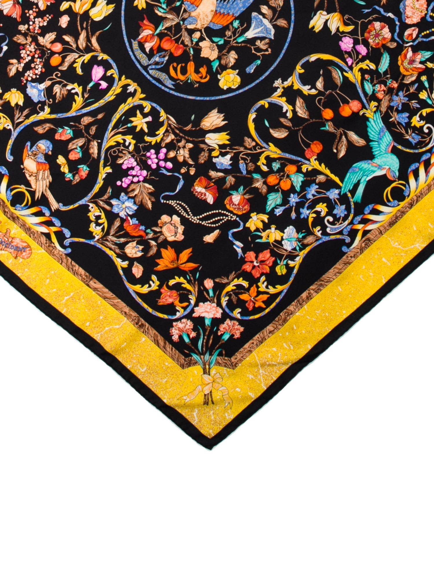 Hermès Pierres d'Orient Et d'Occident Silk Scarf