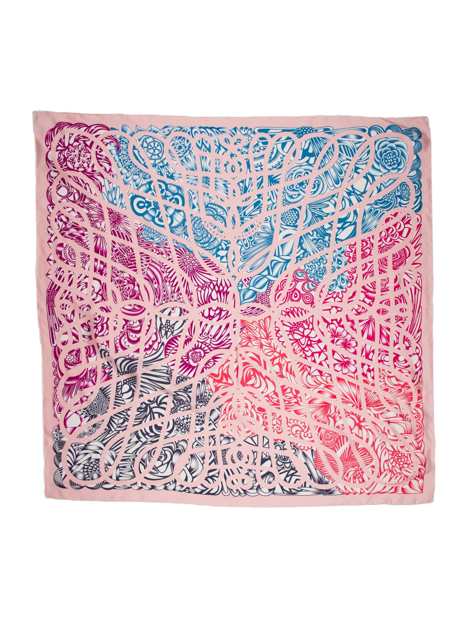 Hermès Reverie Solitaire Silk Scarf w/ Tags