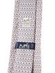 Hermès pattern silk tie