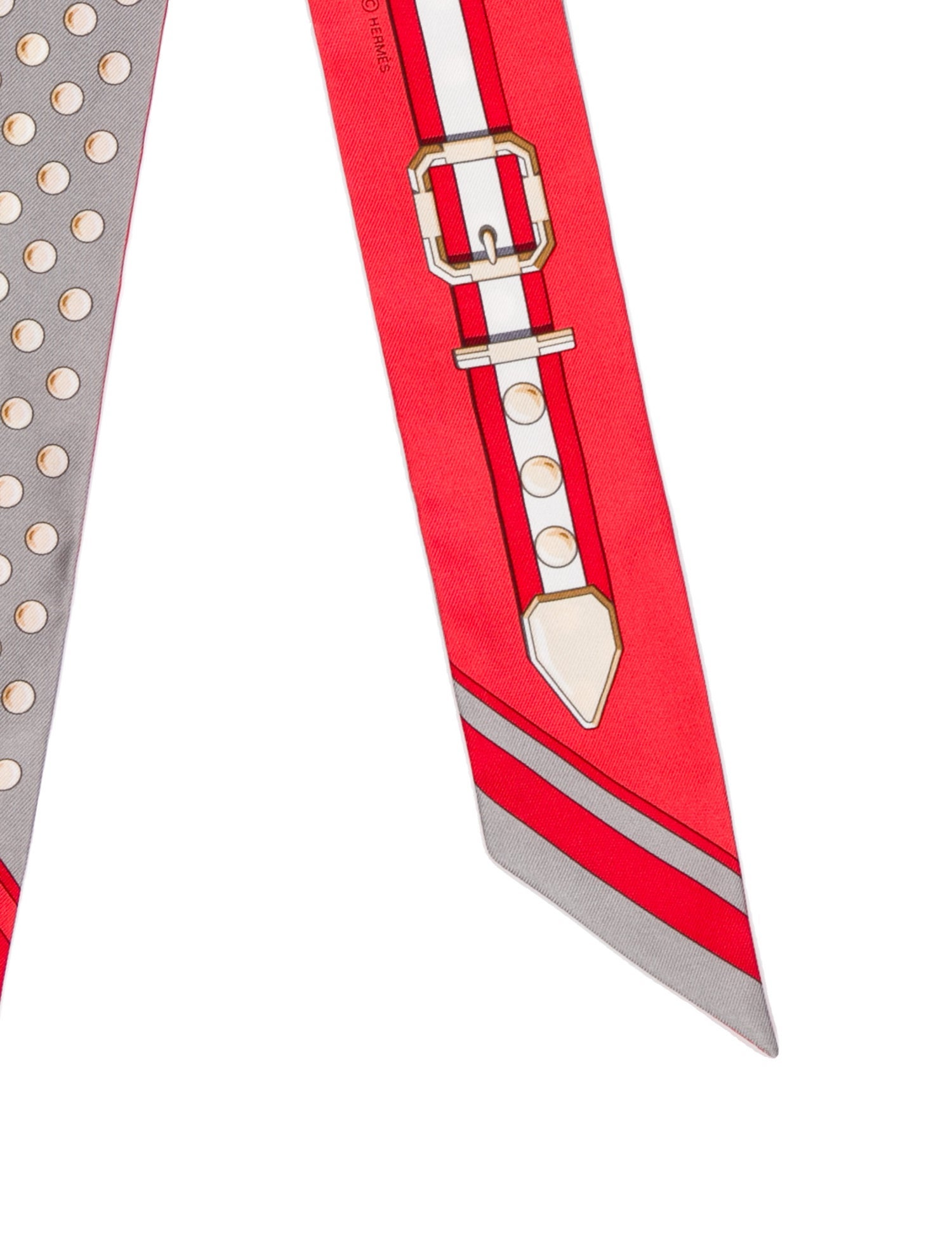 Hermès Grand Tralala Silk Twilly Scarf