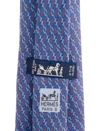 Hermès Hermès Silk Pattern Tie