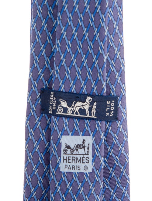 Hermès Hermès Silk Pattern Tie
