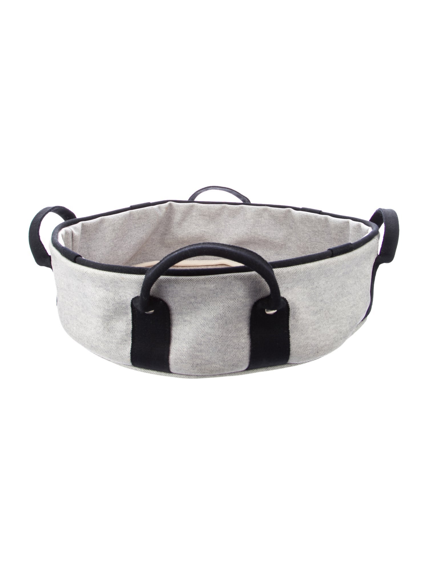 Hermès Coated Canvas Basket