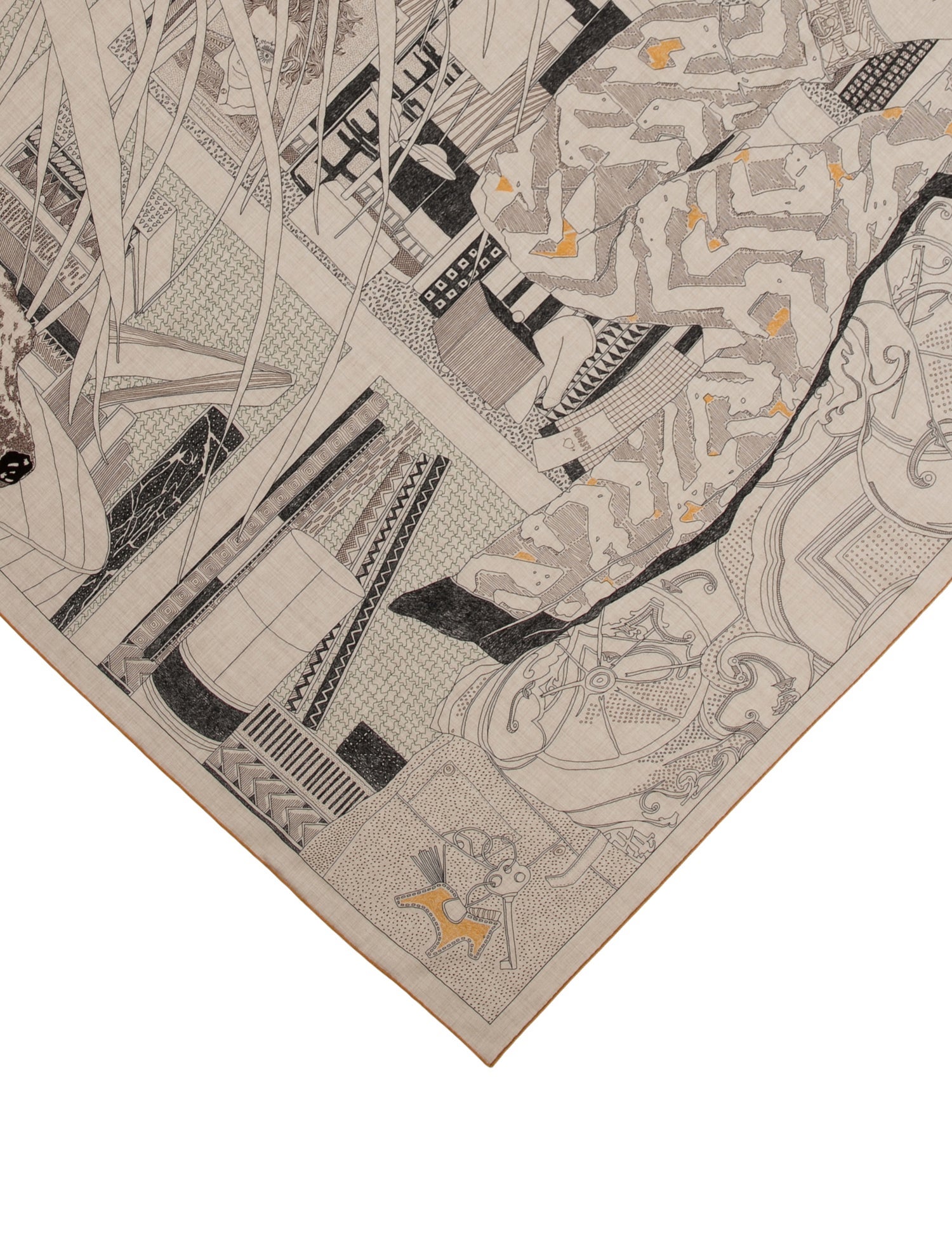 Hermès Rendez-Vous Chez Hermes Cashmere Shawl