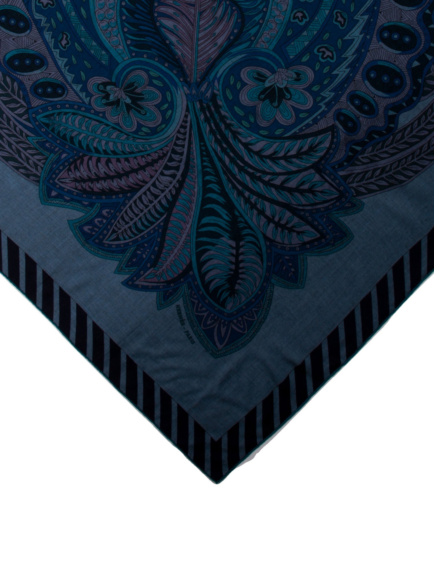 Hermès Le Jardin De La Maharani Décadre Cashmere Shawl