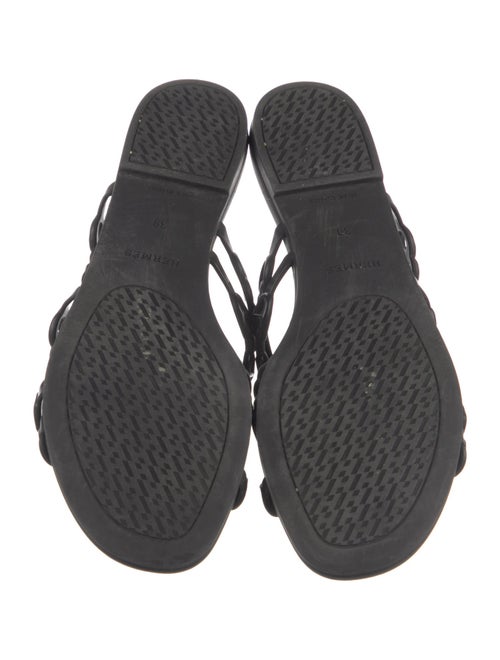 Hermès Chaîne d'Ancre Insignia Rubber Slides