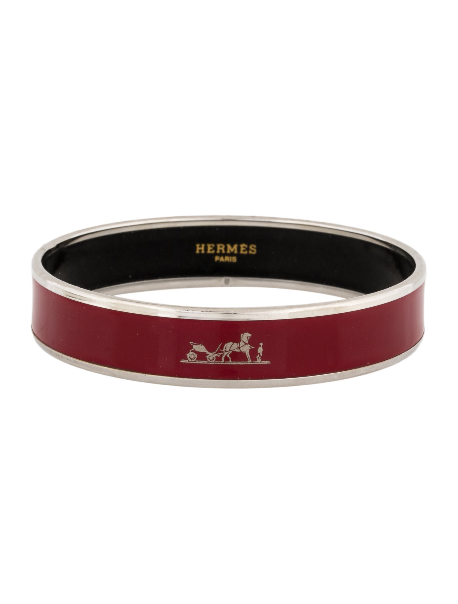 Hermès Calèche Enamel Bangle