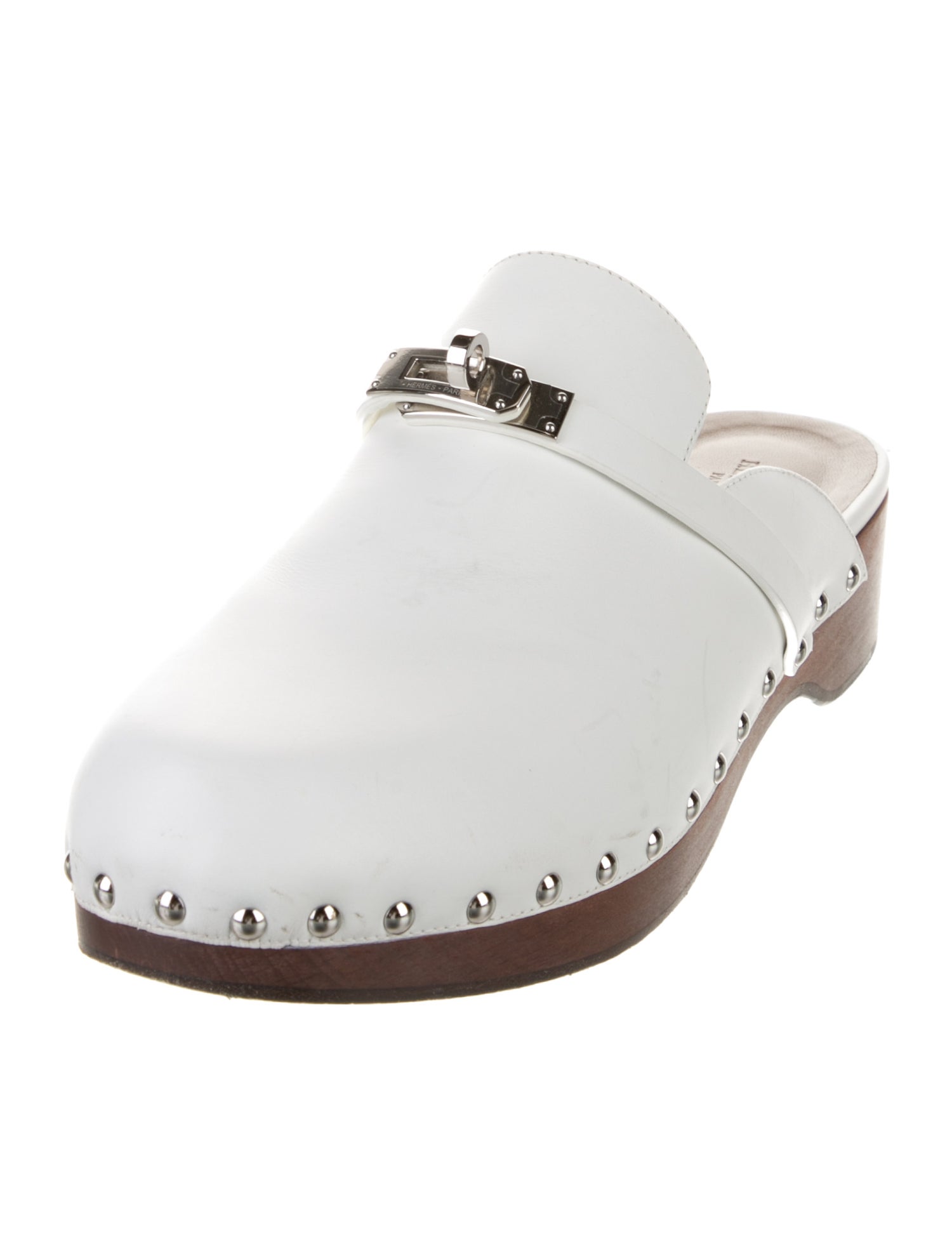 Hermès Carlotta Calfskin Mules