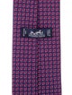 Hermès Patterned Silk Tie