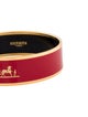 Hermès Enamel Wide Bangle Bracelet