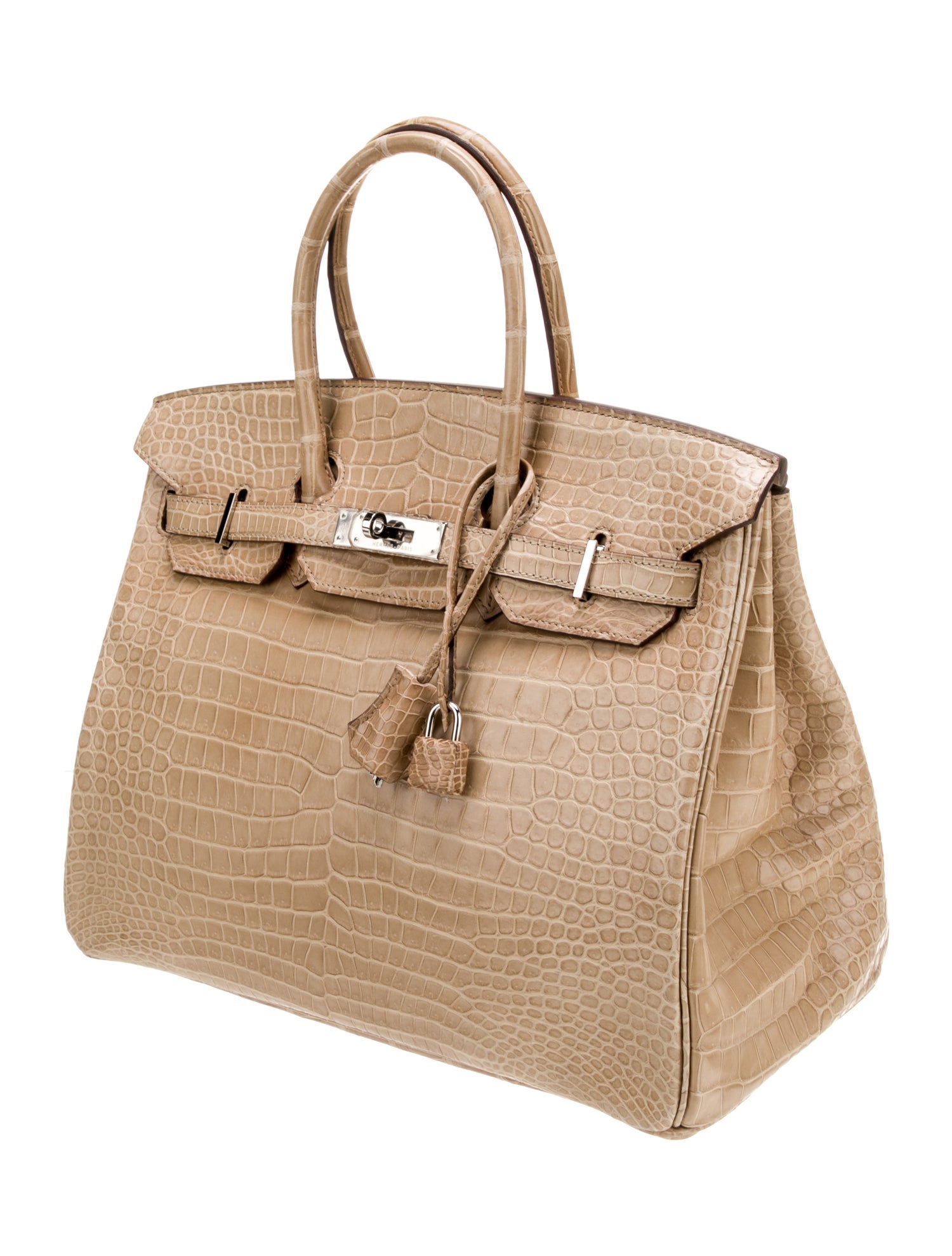 Hermès Shiny Porosus Crocodile Birkin 35