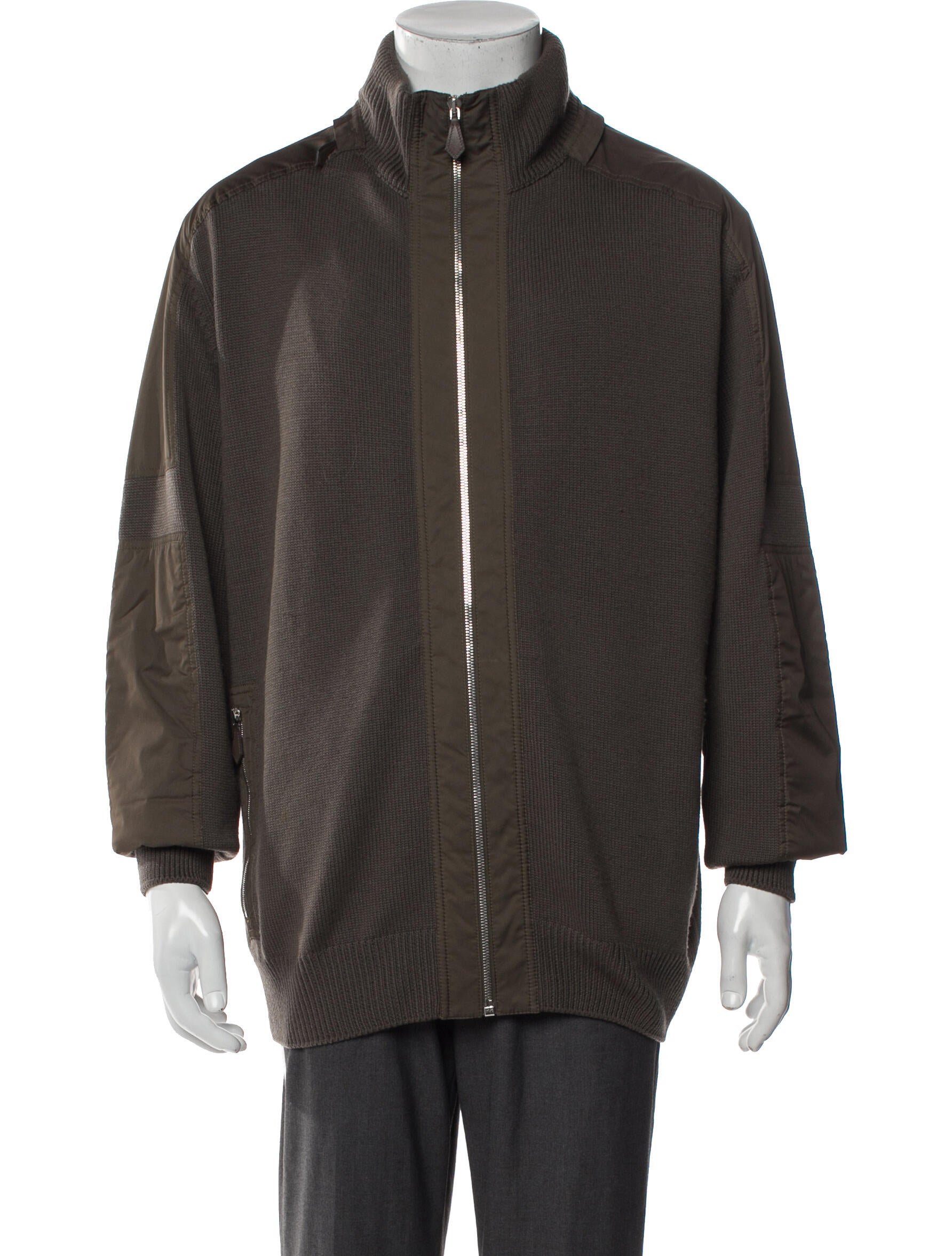 Hermès Wool Striped Jacket