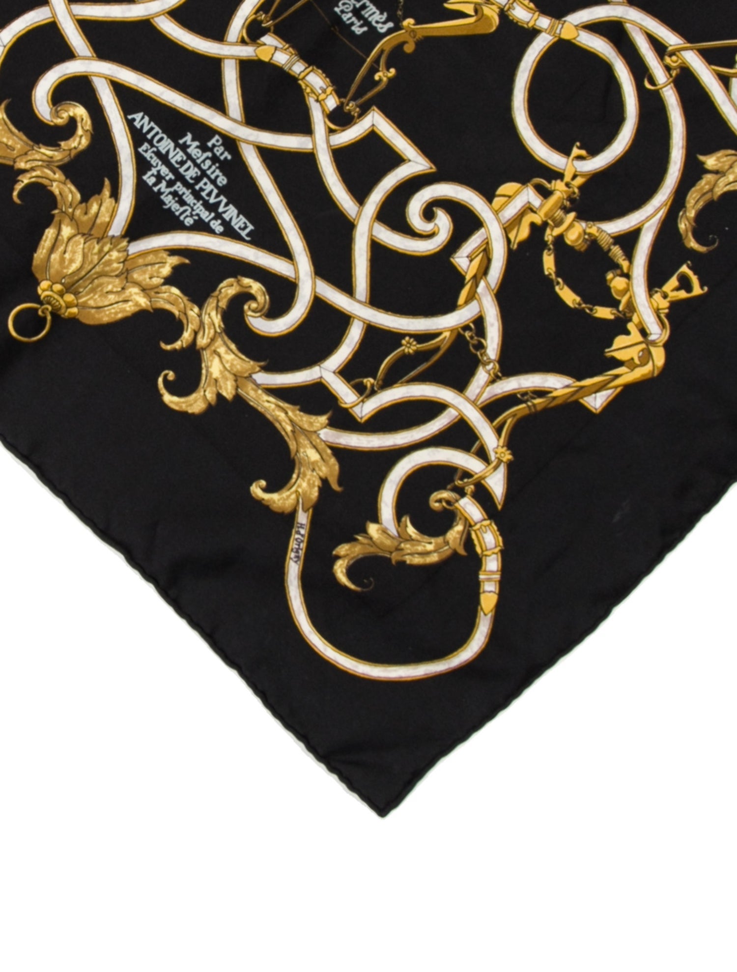 Hermès L'Instrvction Dv Roy Silk Scarf