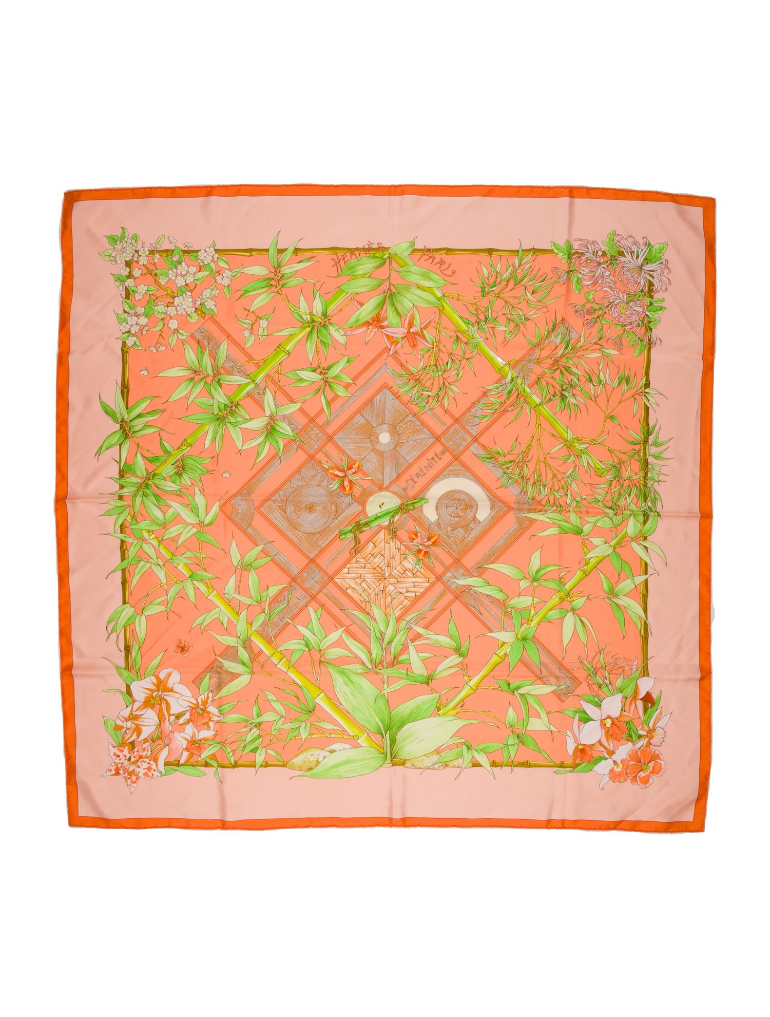 Hermès Sérénité Silk Scarf