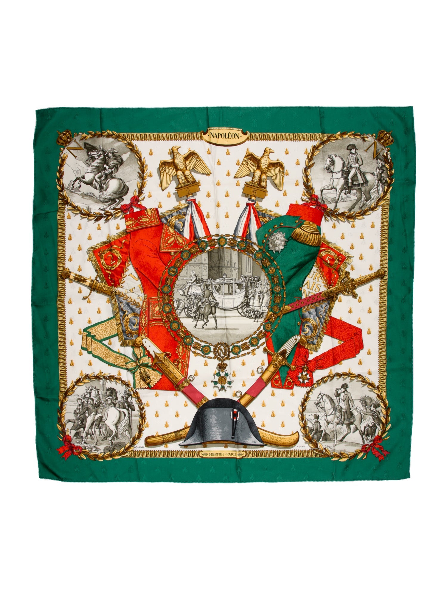 Hermès Napoléon Silk Scarf