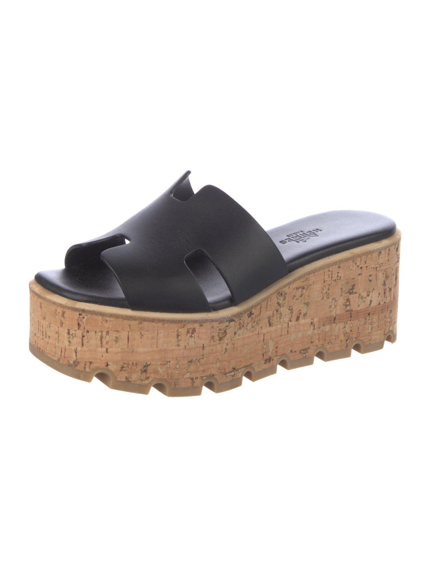 Hermès Eze 30 Leather Slides