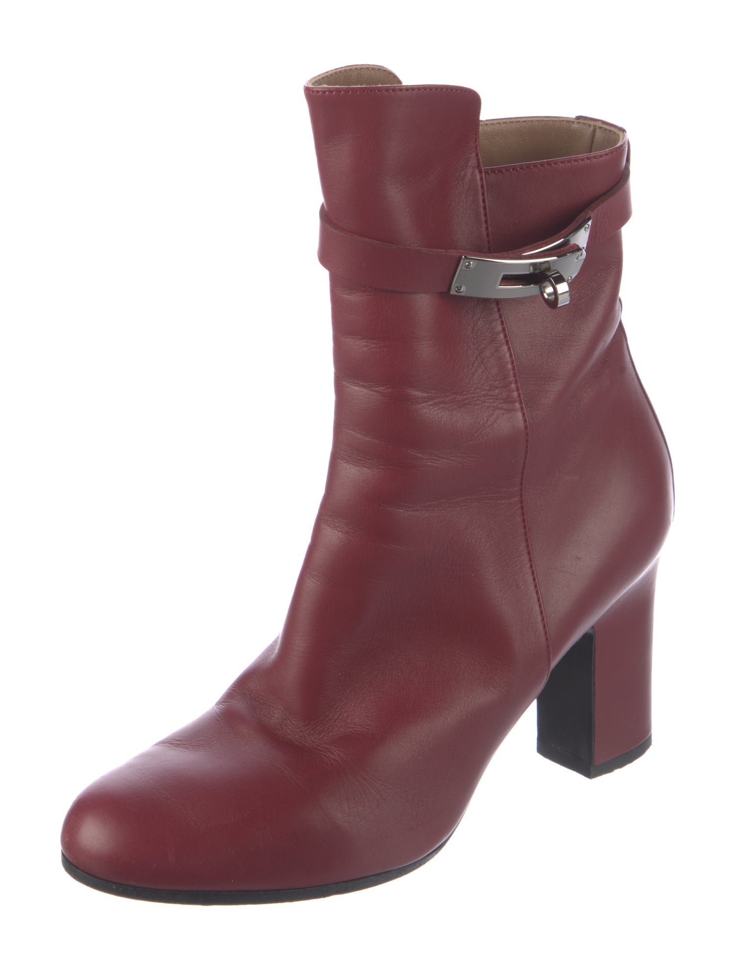 Hermès Joueuse Leather Boots