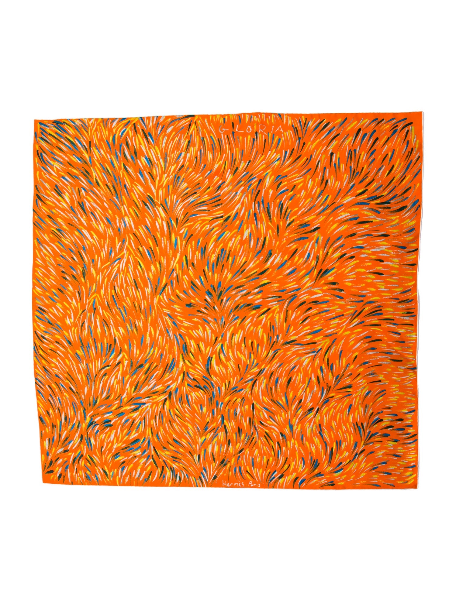 Hermès Le Reve de Gloria Silk Scarf