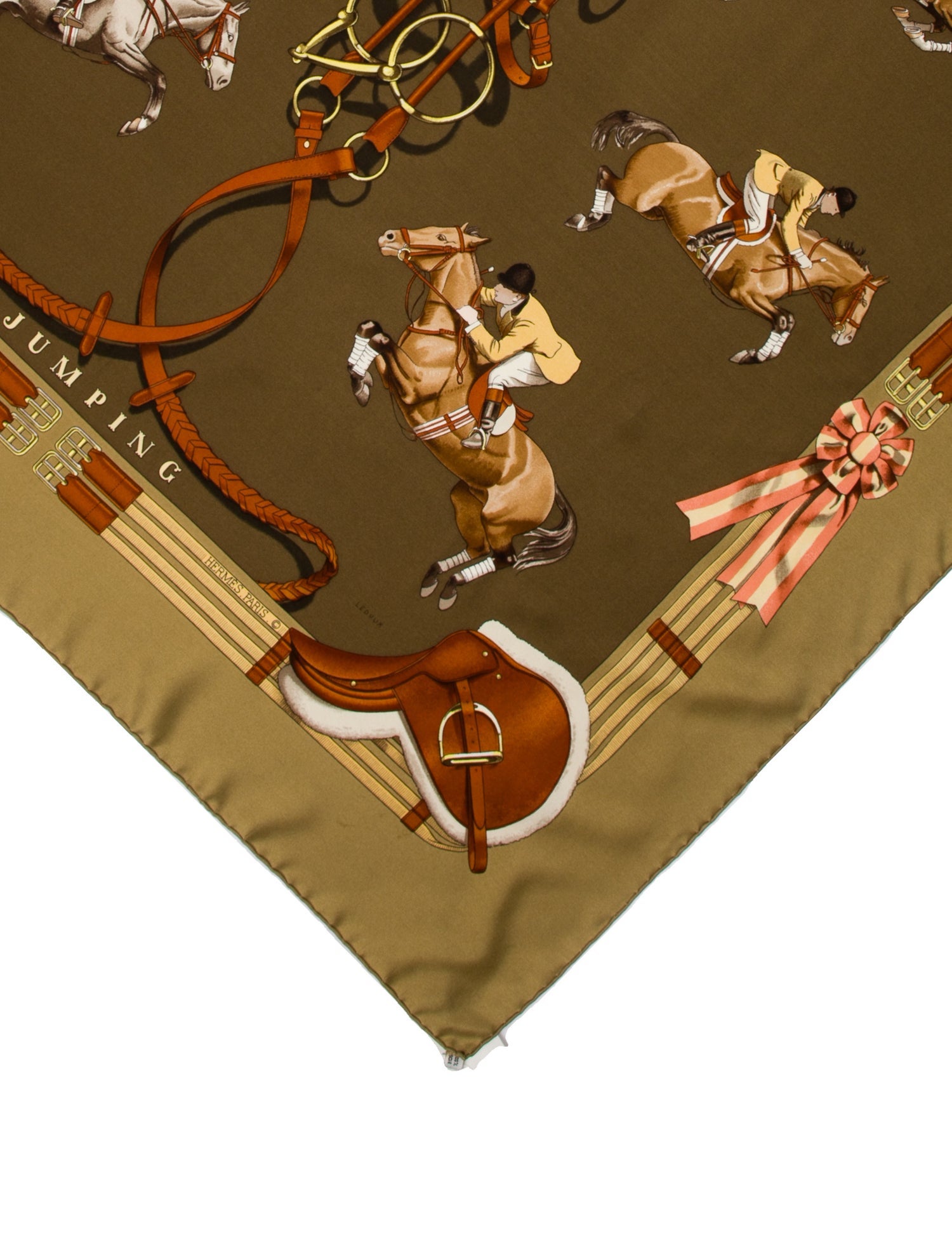 Hermès Jumping Silk Scarf