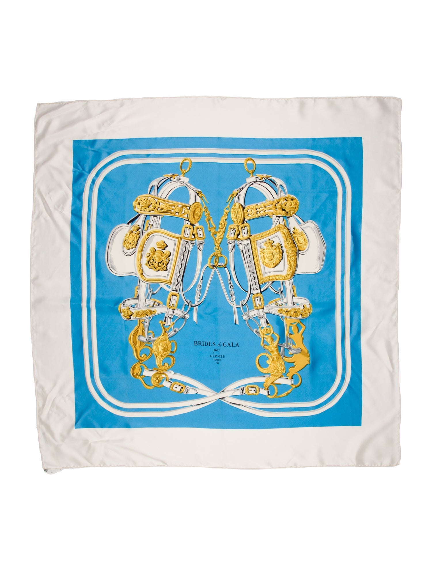 Hermès Brides de Gala Silk Scarf