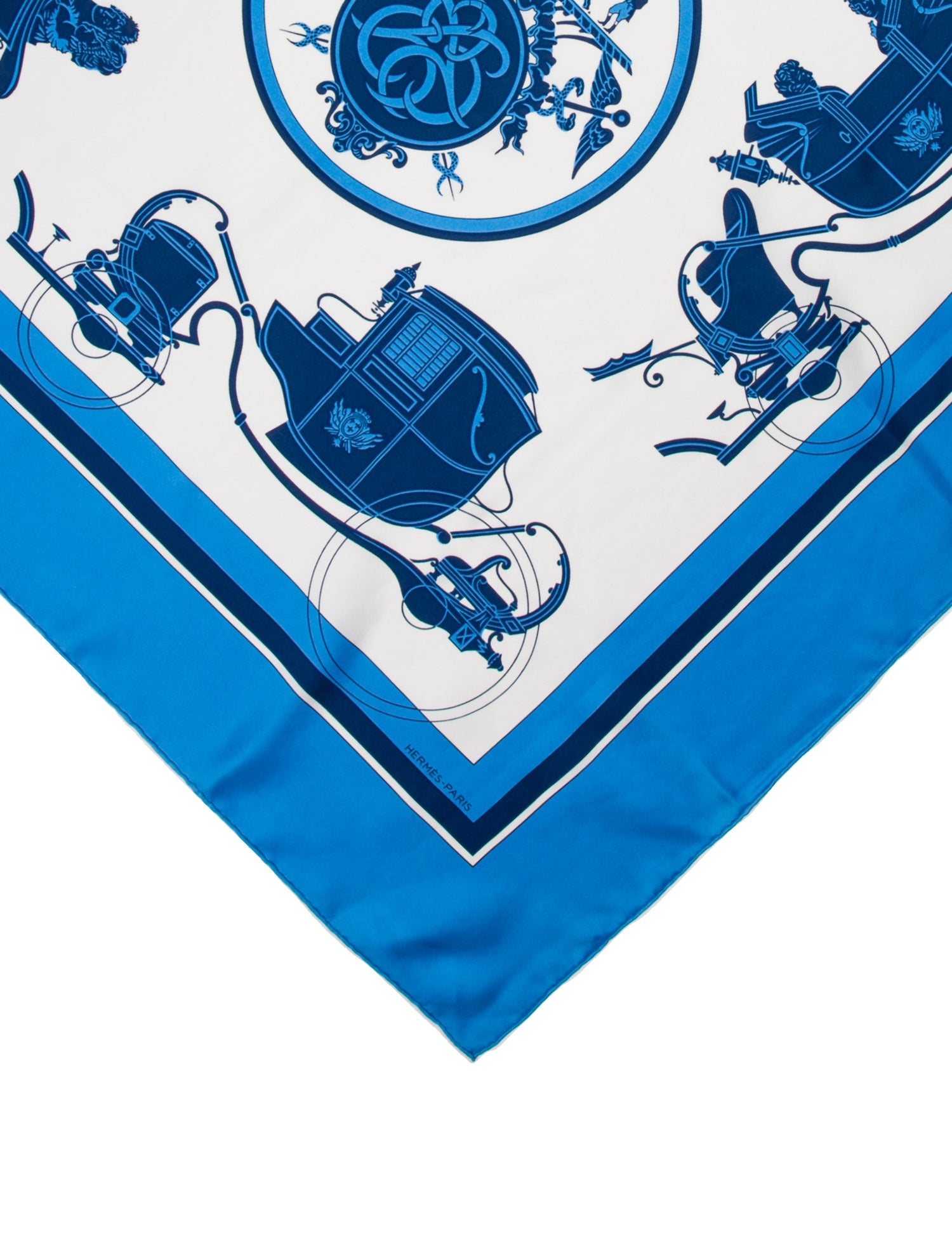 Hermès Ex-Libris Silk Scarf