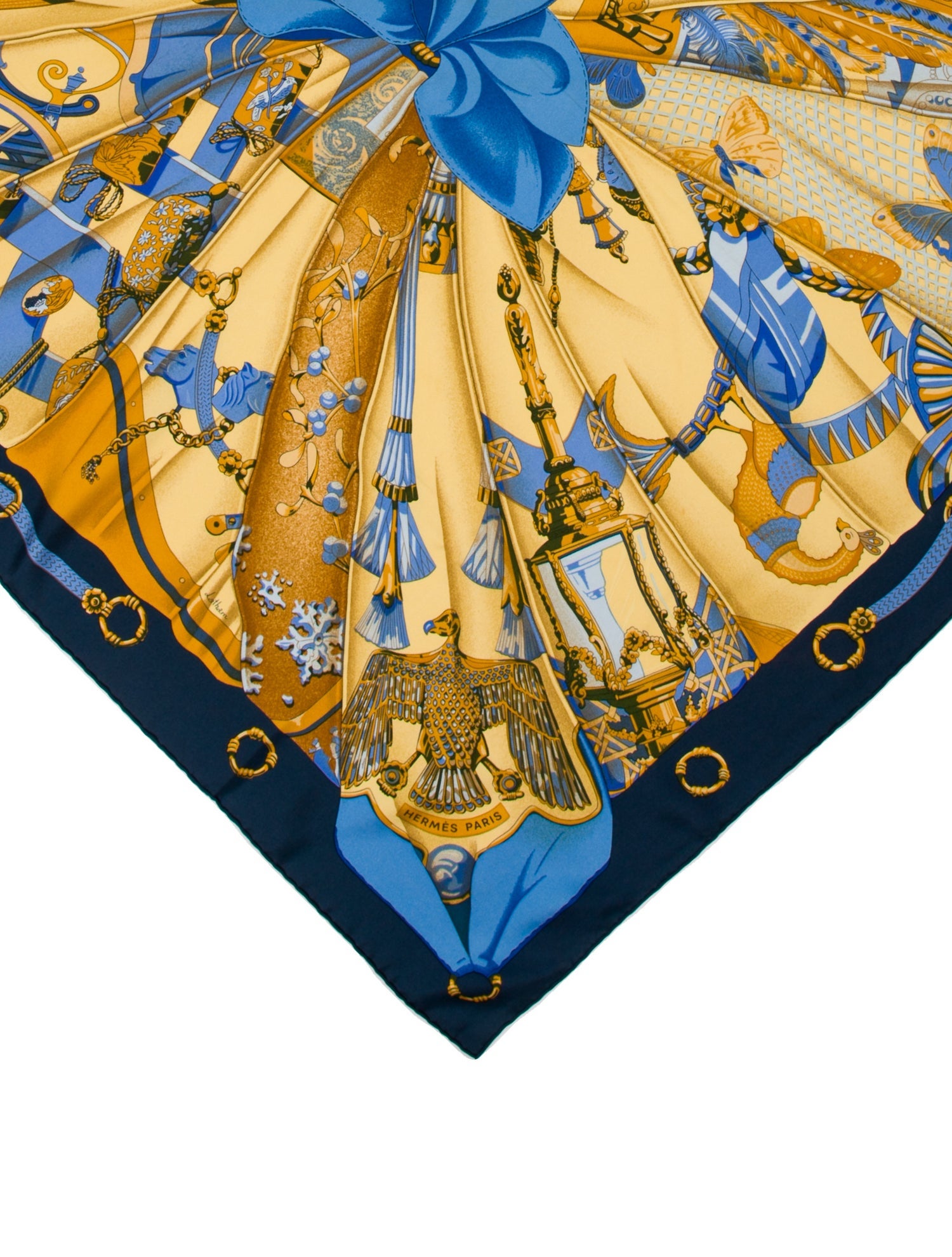 Hermès Soleil de Soi Silk Scarf