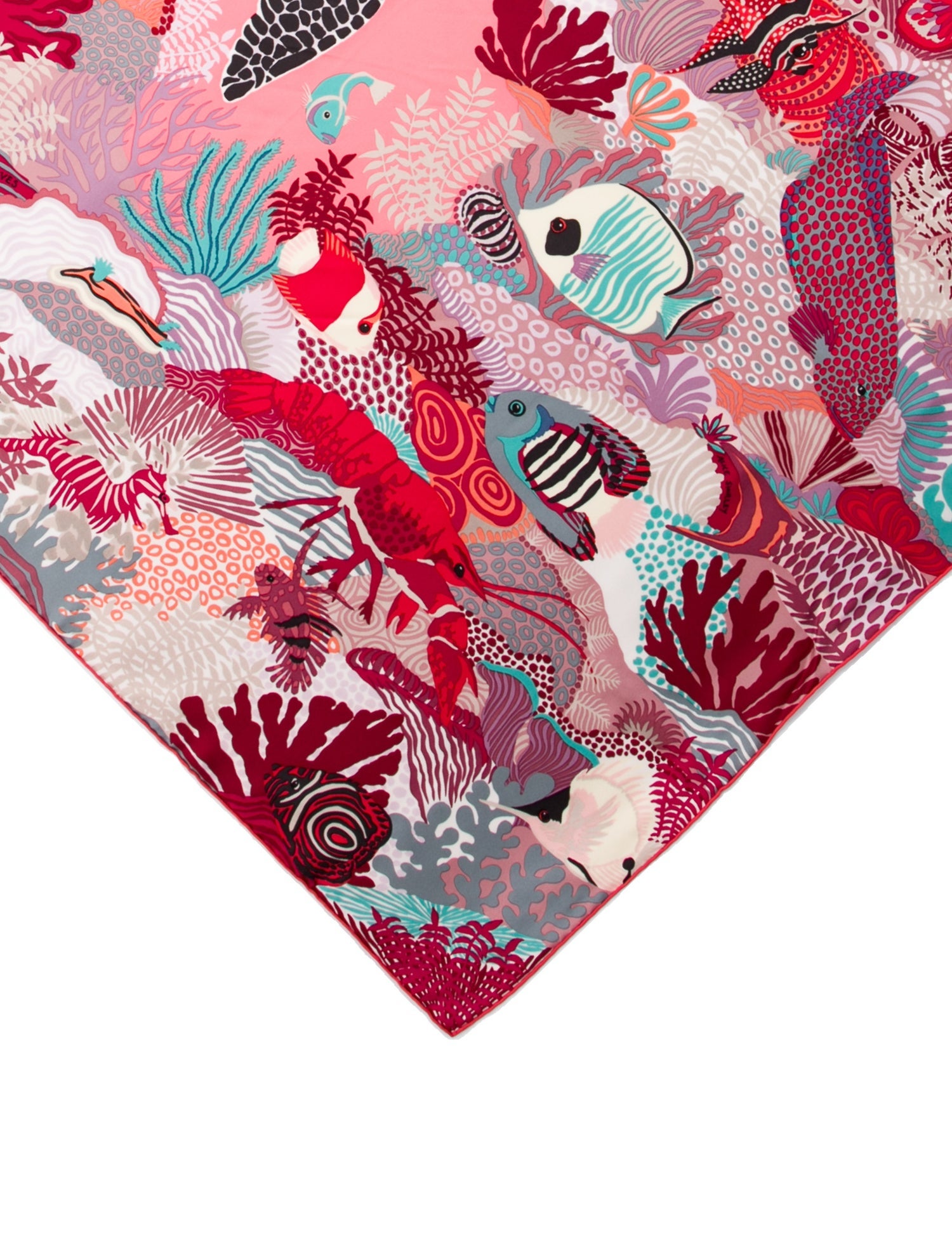 Hermès Under The Waves Silk Scarf