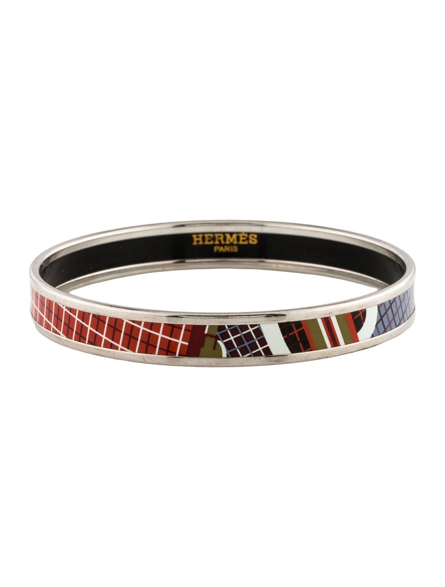 Hermès Narrow Enamel Bracelet