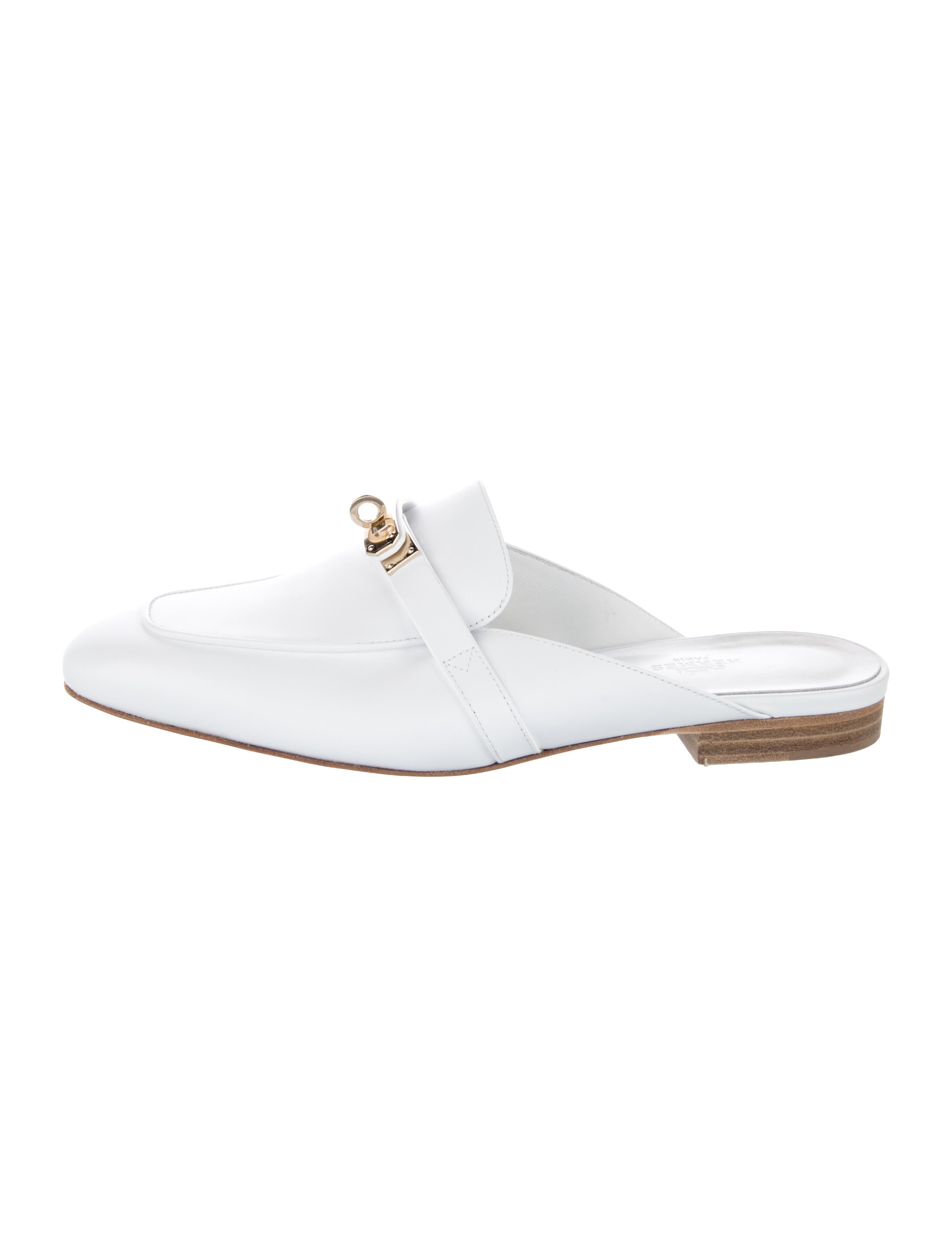 Hermès Oz Leather Mules