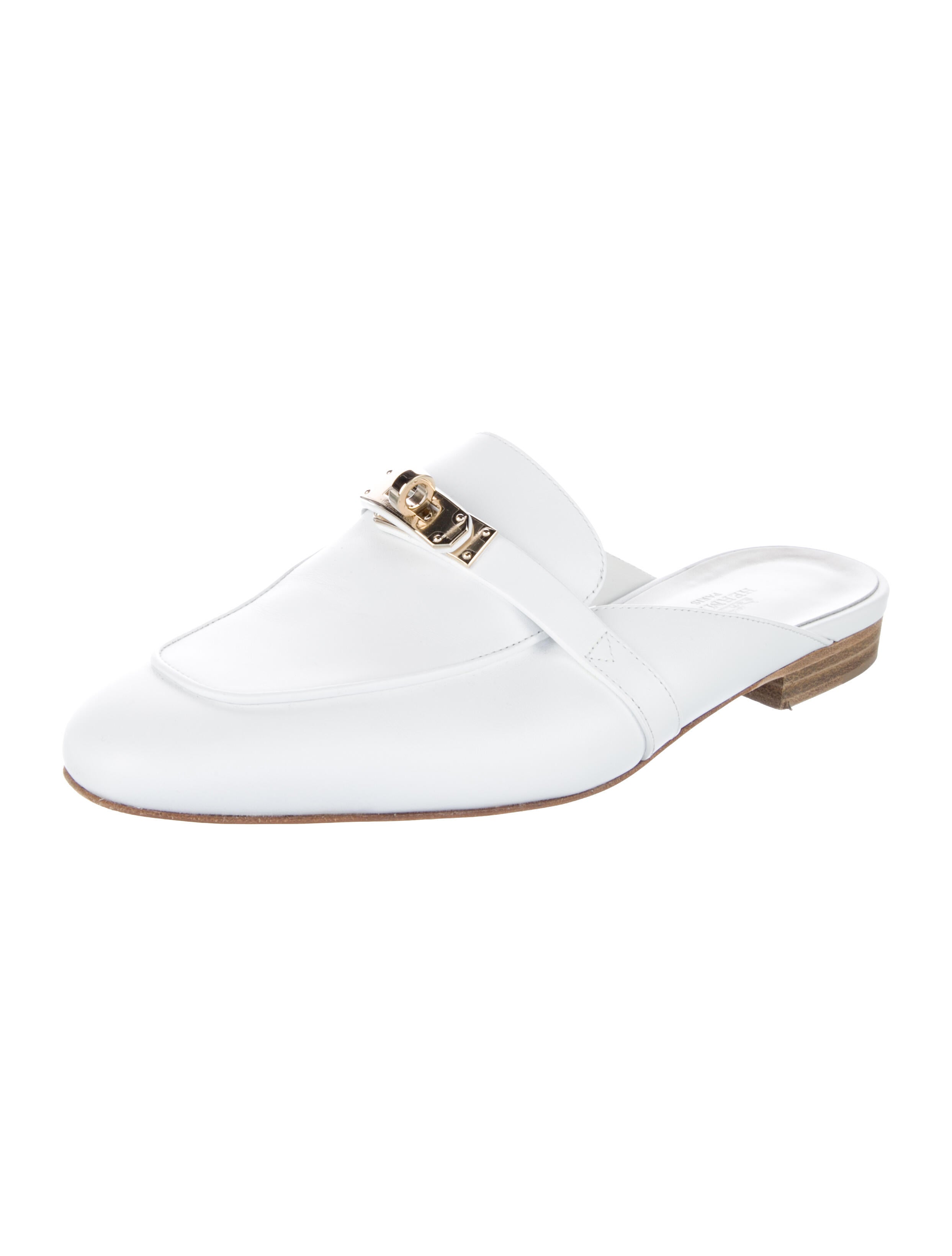 Hermès Oz Leather Mules