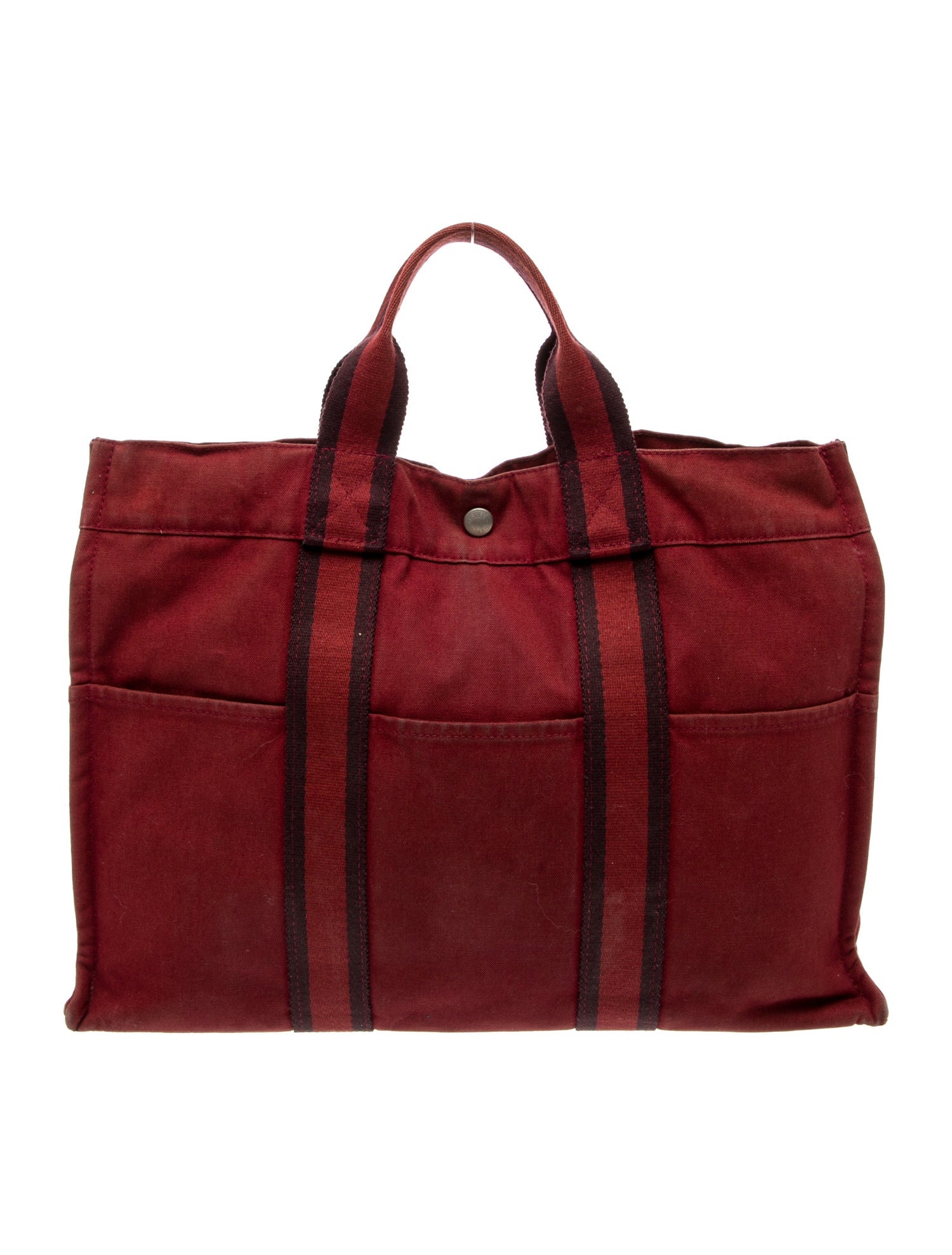 Hermès Toile Fourre-Tout PM