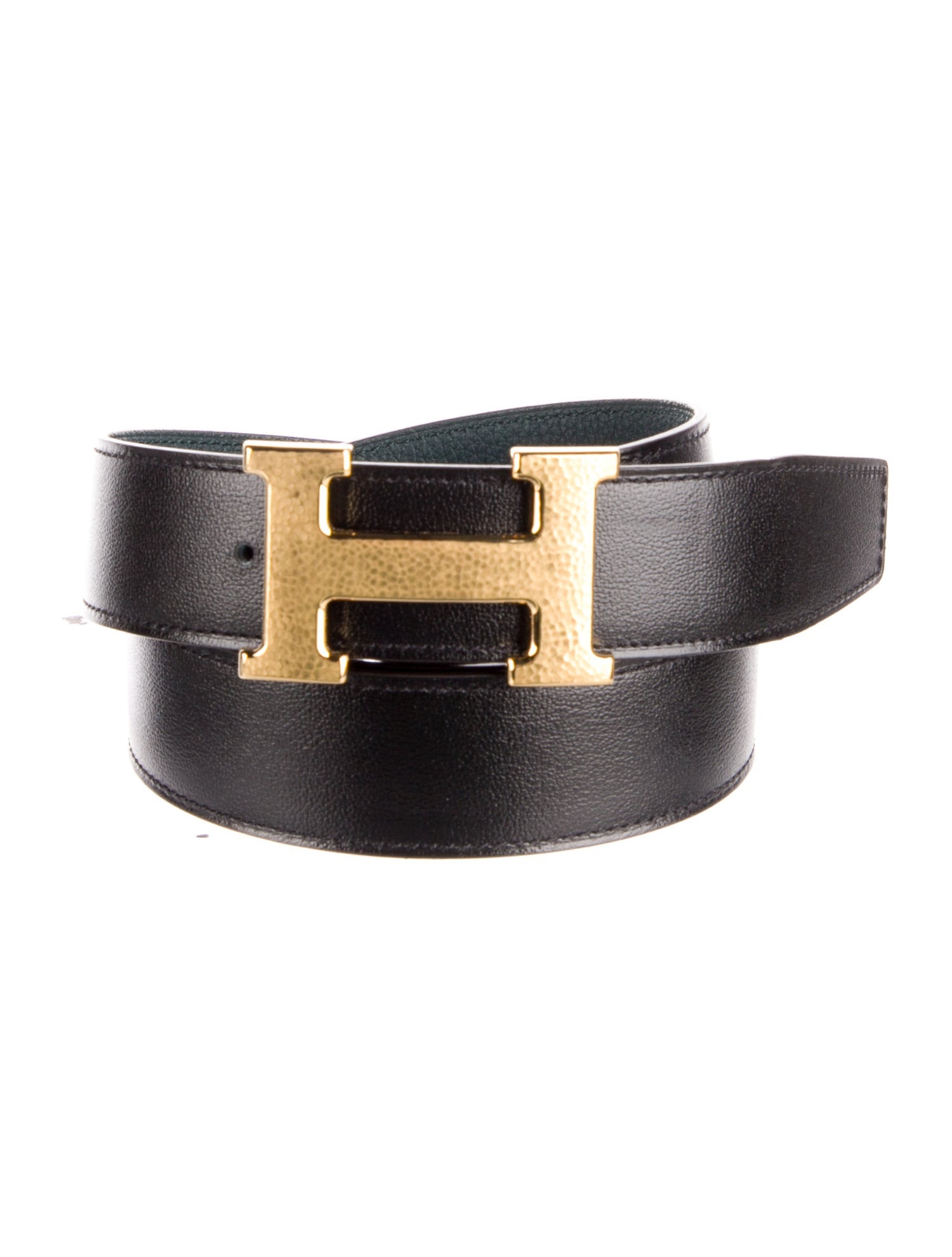 Hermès Reversible 32 mm H Martelée Belt Kit