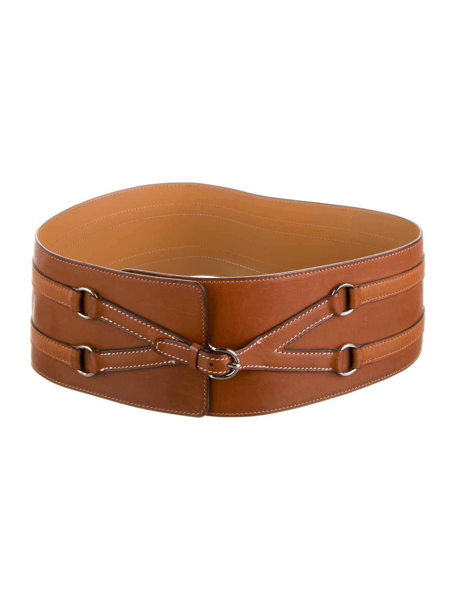 Hermès Vintage Leather Belt Strap Belt