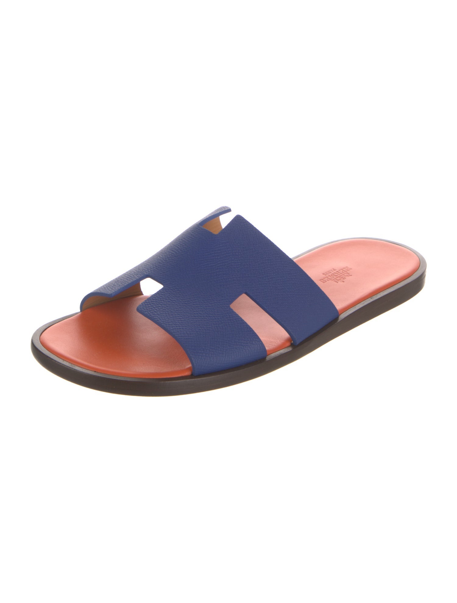 Hermès Izmir Leather Slides