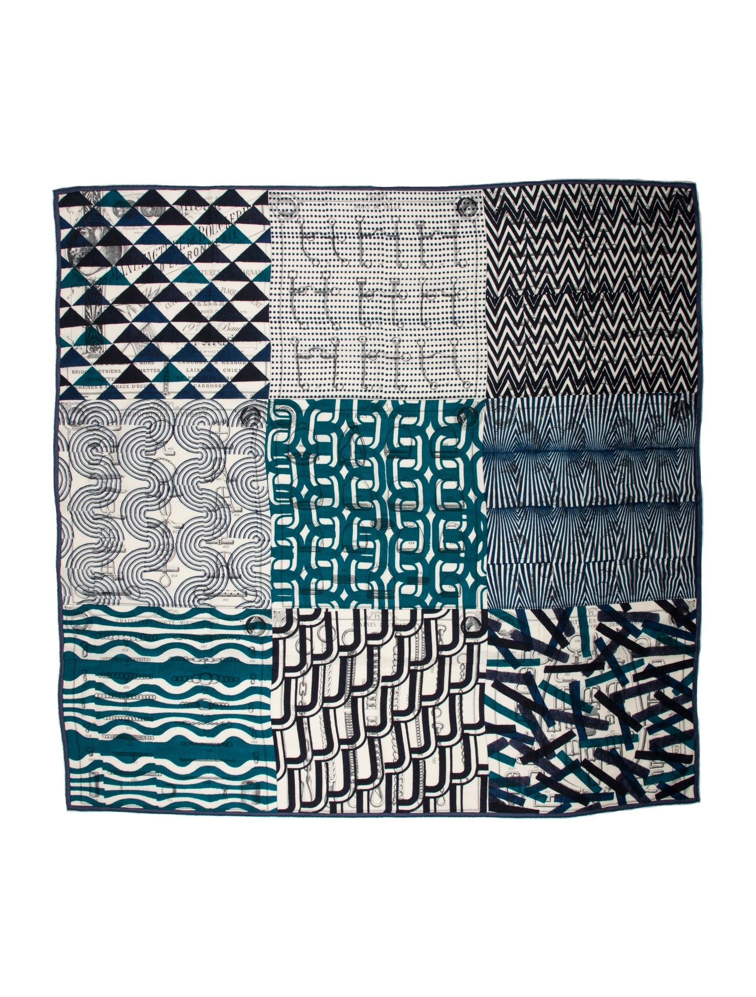 Hermès Mors De Selle Cashmere Shawl