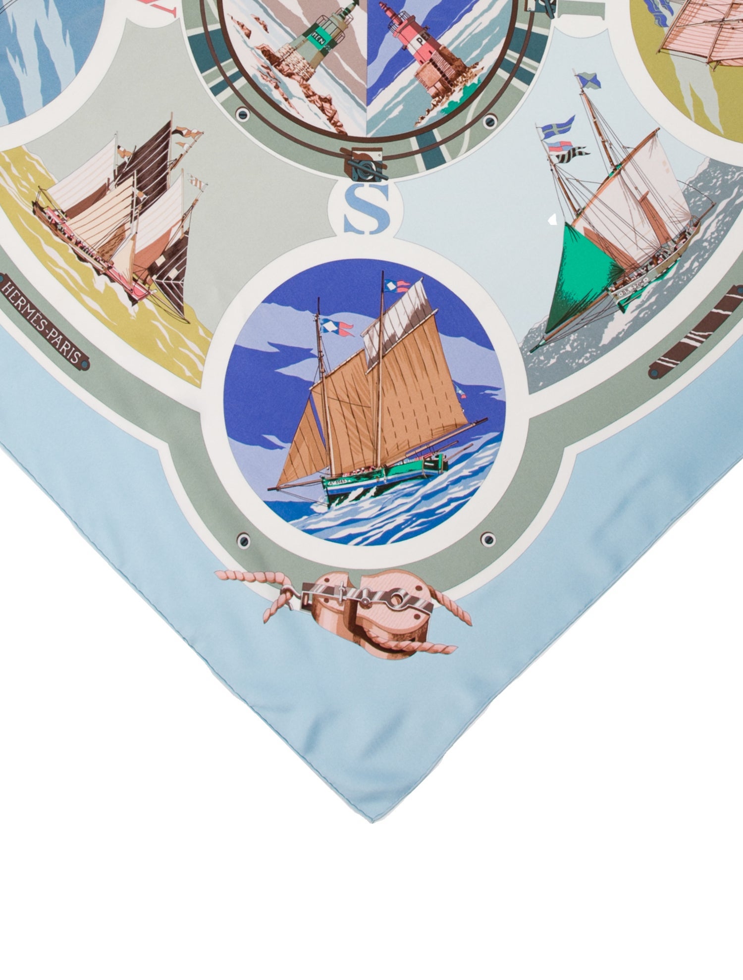 Hermès Belles Amures Silk Scarf