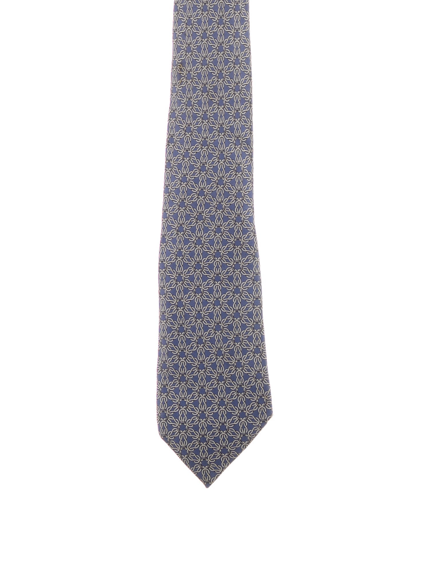 Hermès Silk pattern tie