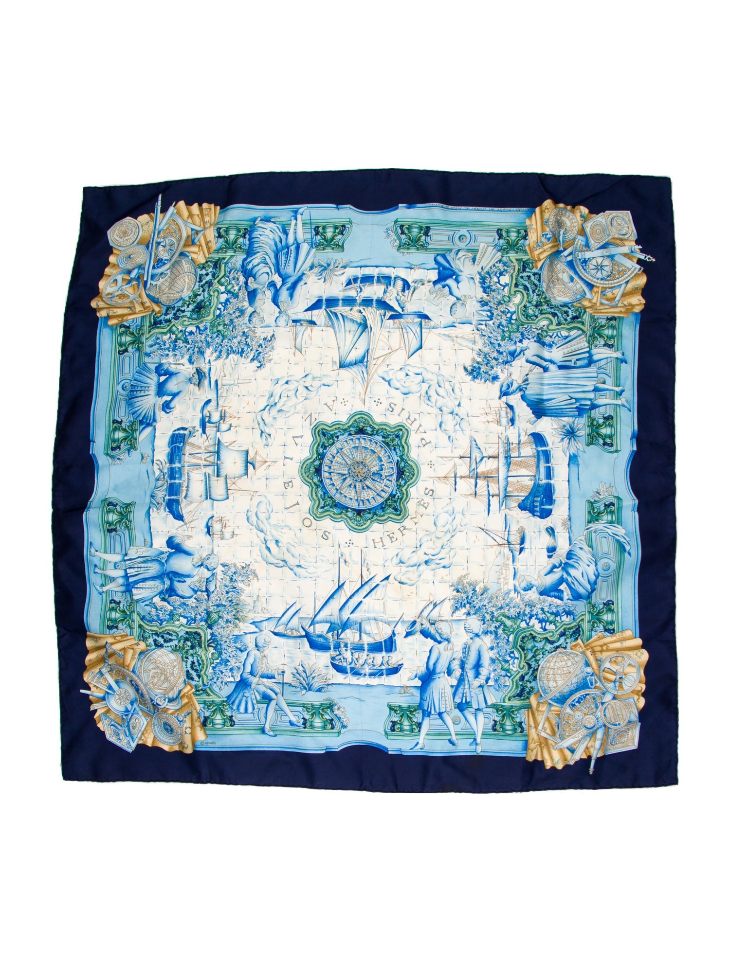 Hermès Azvlejos Silk Scarf