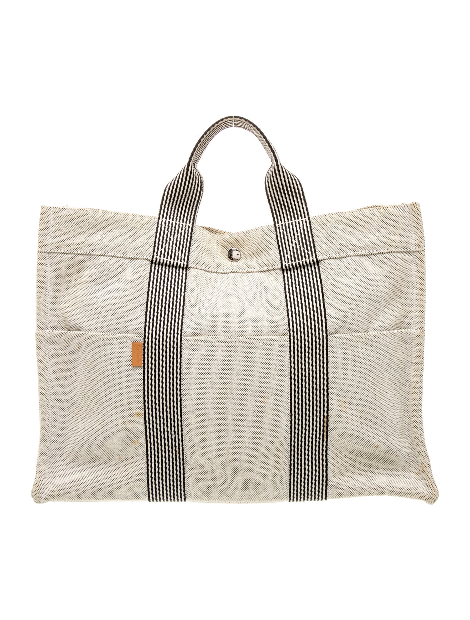 Hermès Toile Fourre-Tout MM