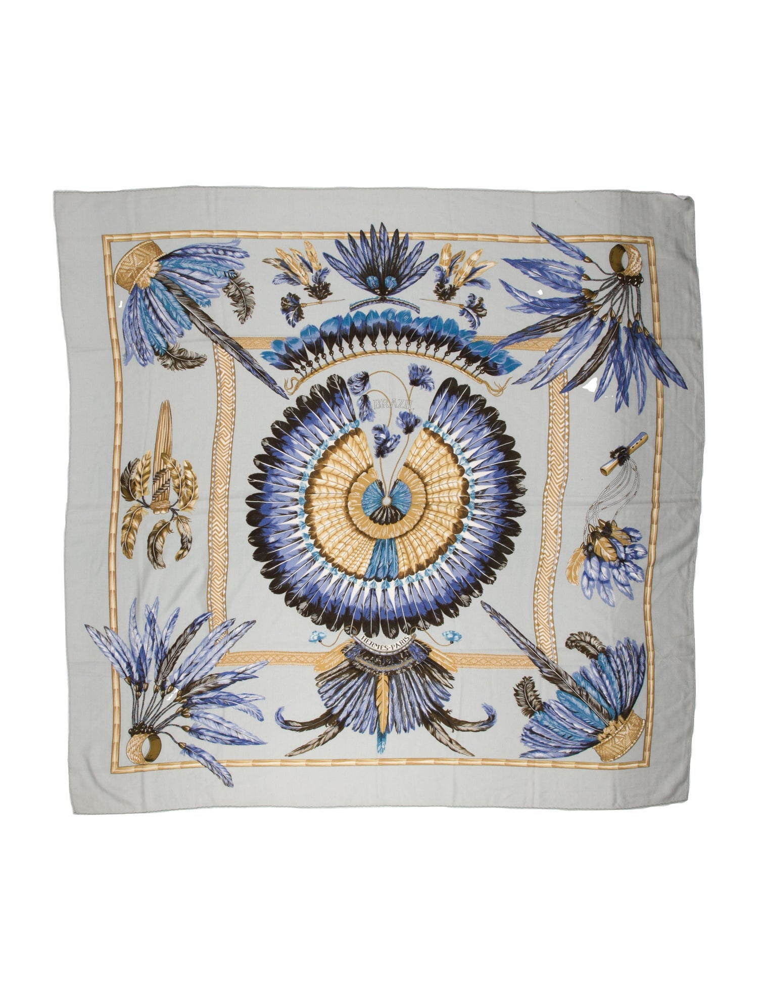 Hermès Brazil Cashmere Shawl