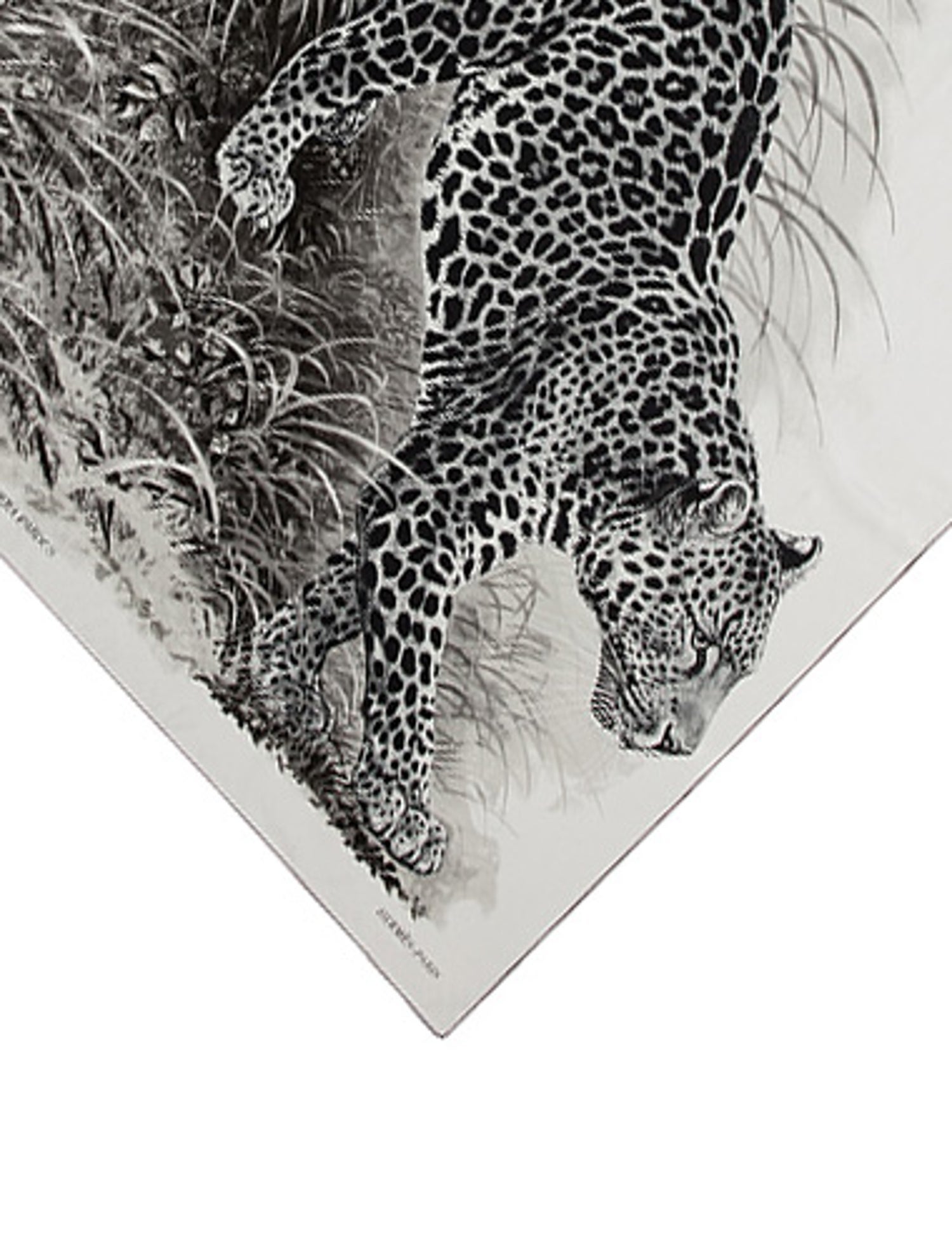 Hermès Panthera Pardus Silk Shawl