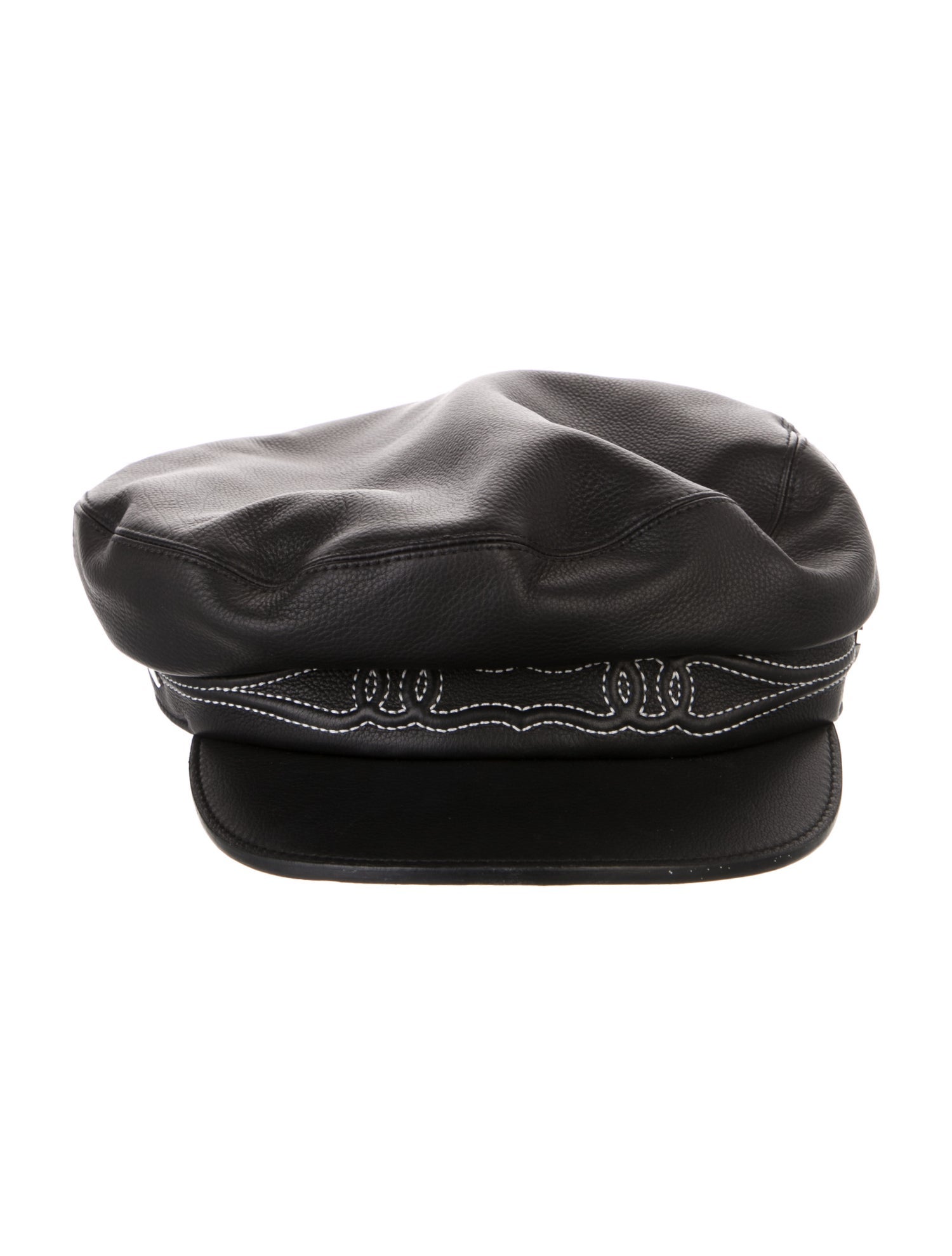 Hermès Leather Dinard Equestre Cap