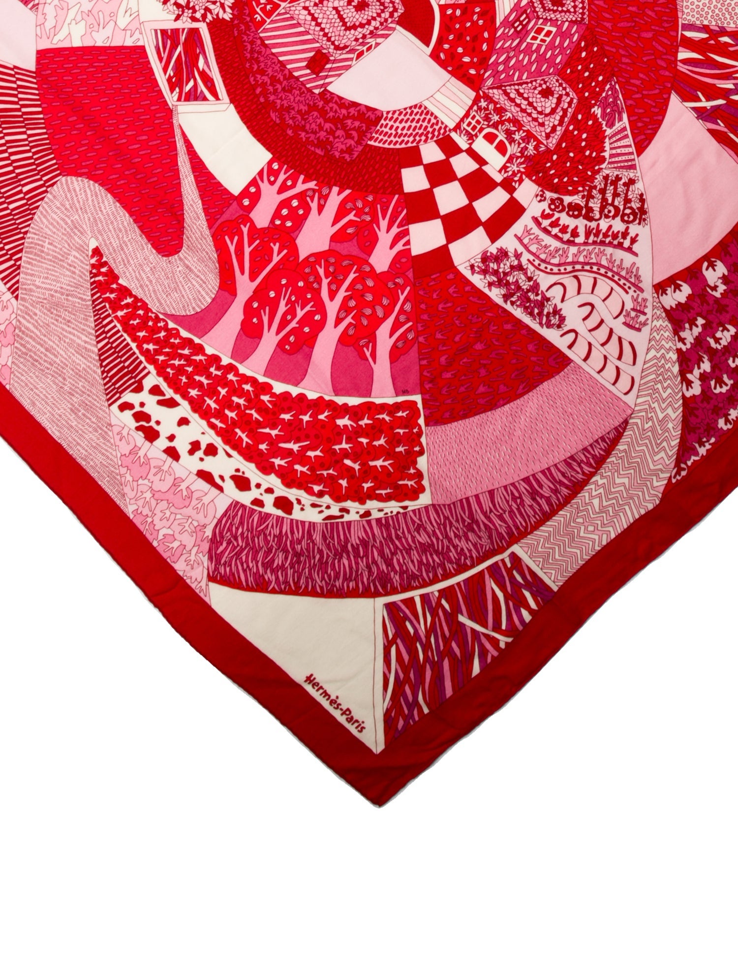 Hermès á Travers Champs Cashmere Shawl