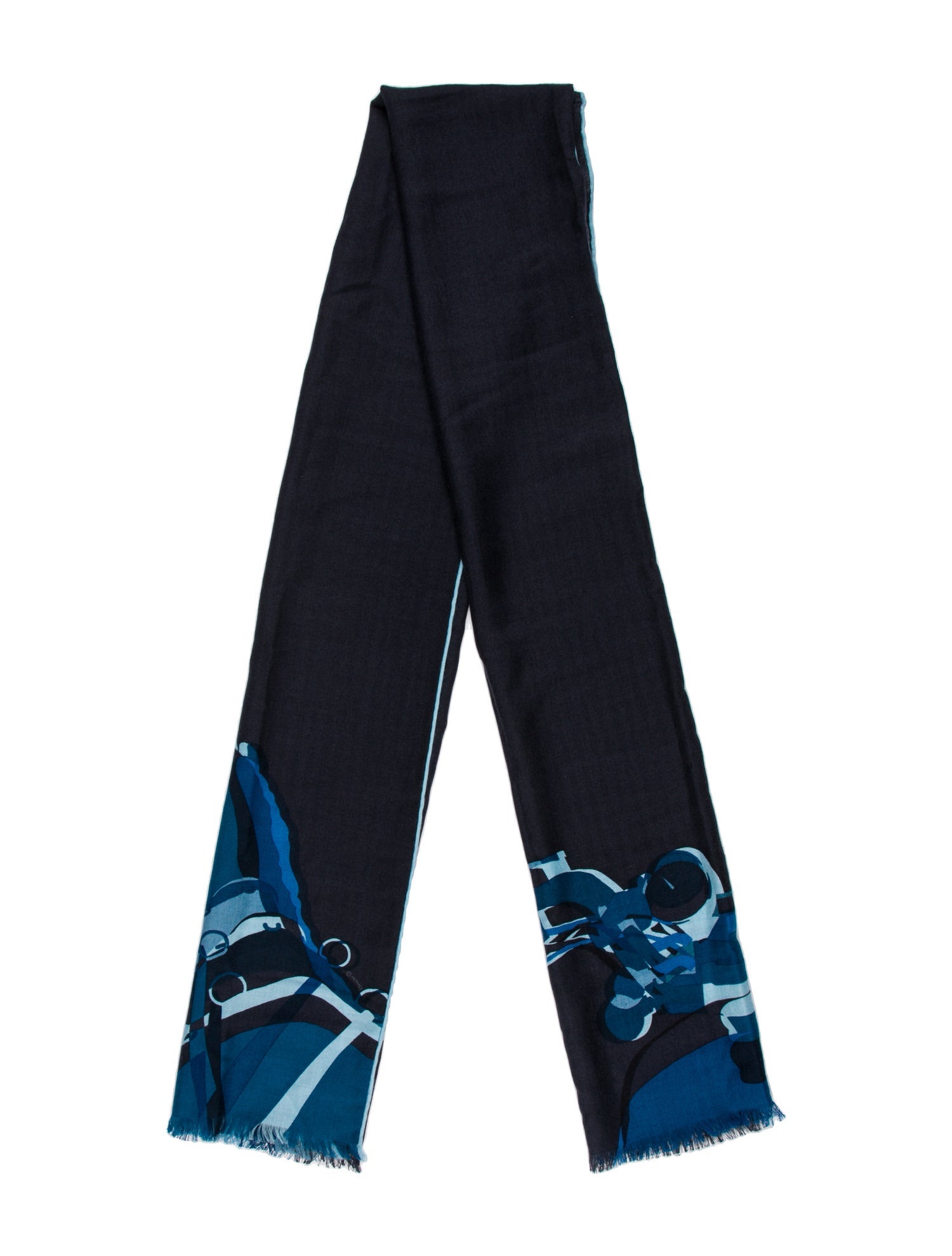 Hermès Drive Me Crazy Cashmere Scarf