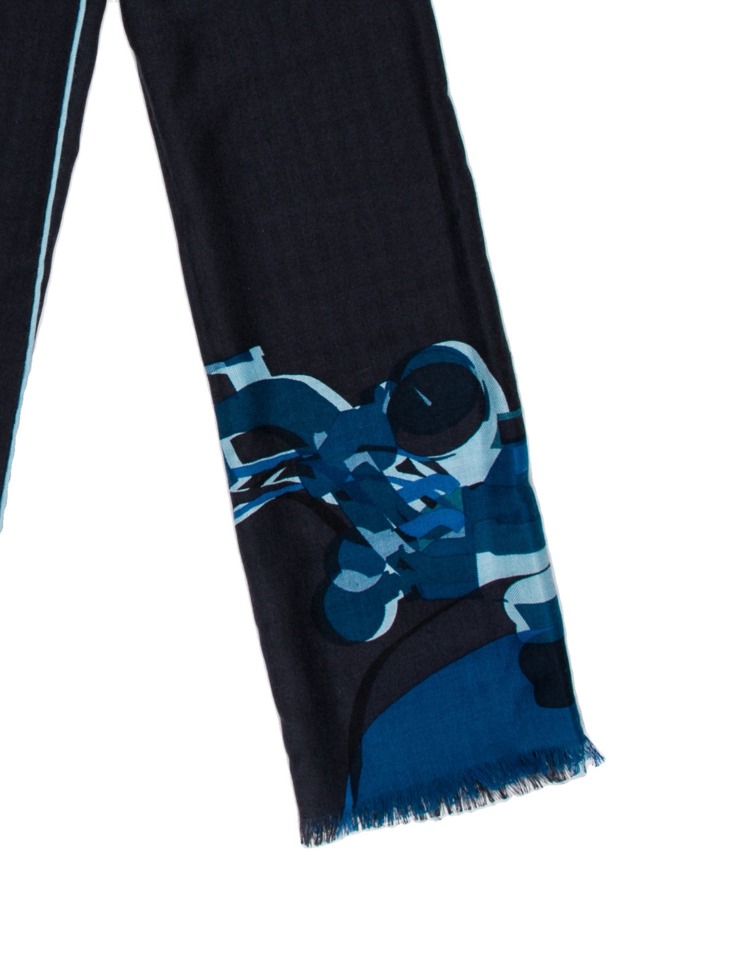 Hermès Drive Me Crazy Cashmere Scarf