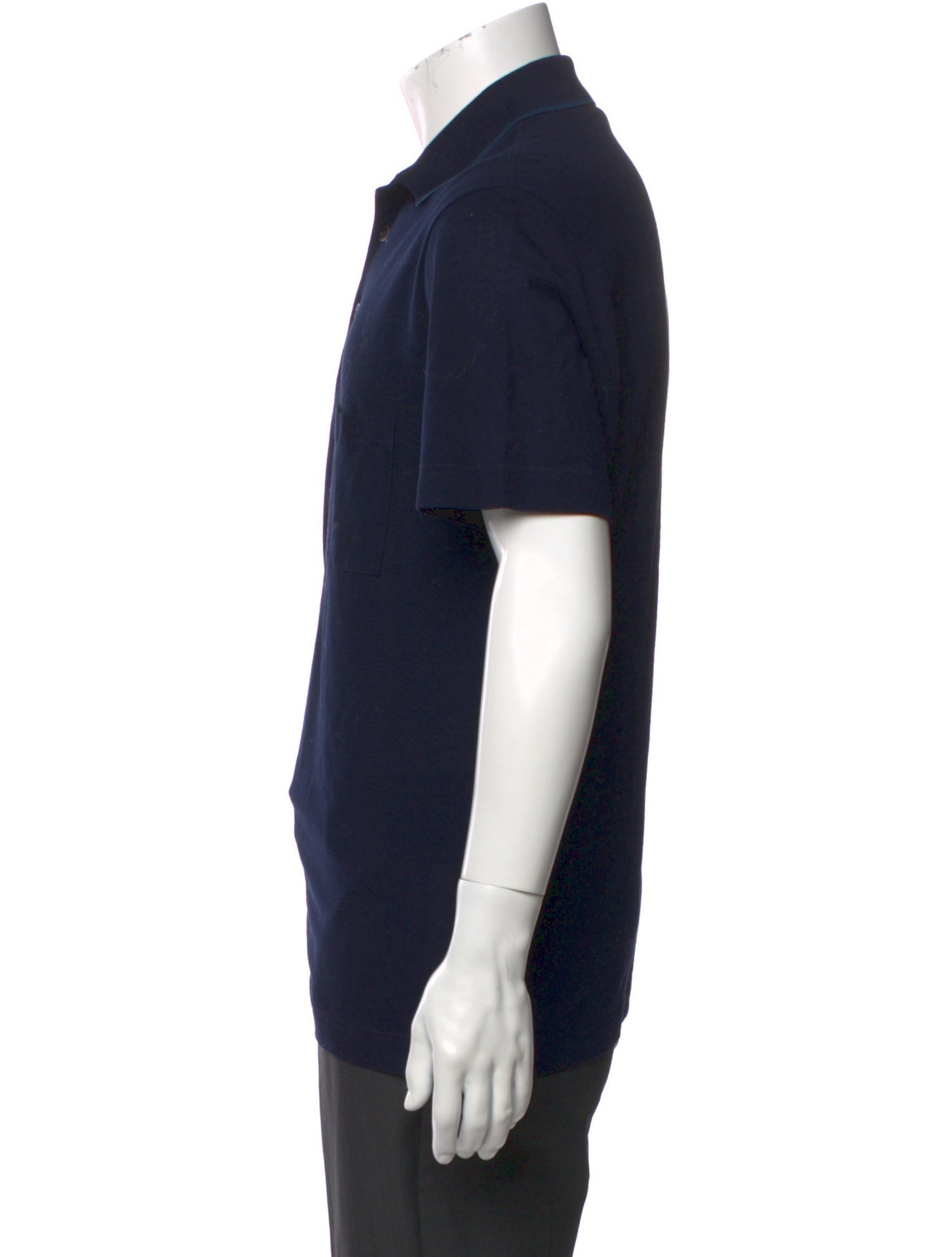 Hermès Crew Neck Short Sleeve Polo Shirt