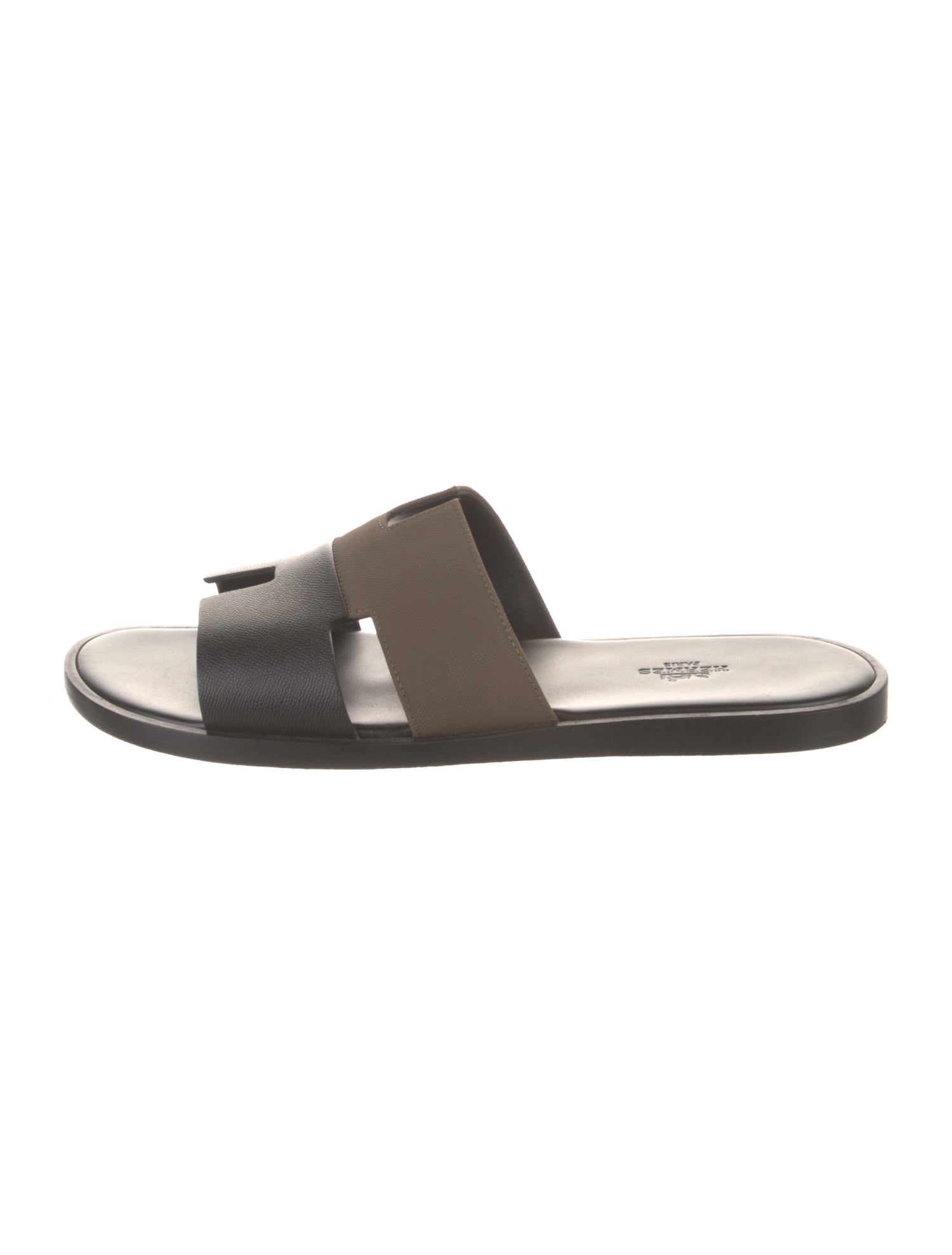 Hermès Izmir Leather Slides