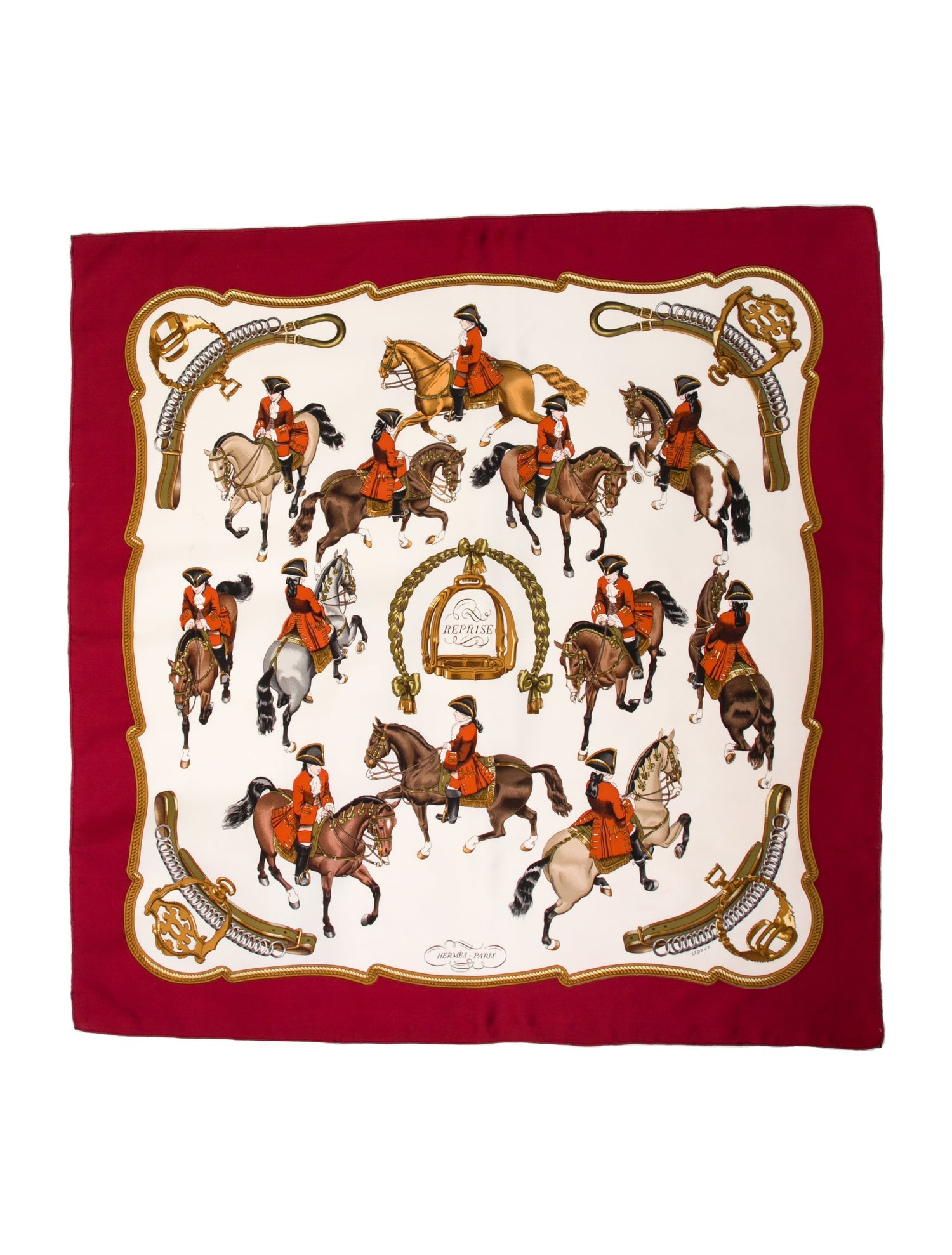 Hermès Reprise Silk Scarf